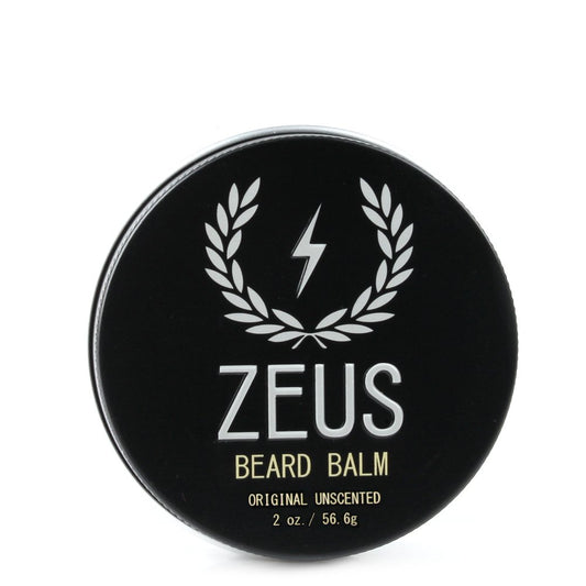 ZEUS Conditioning Beard Balm for Men - 2 Oz - Natural Softening Conditioner for Facial Hair