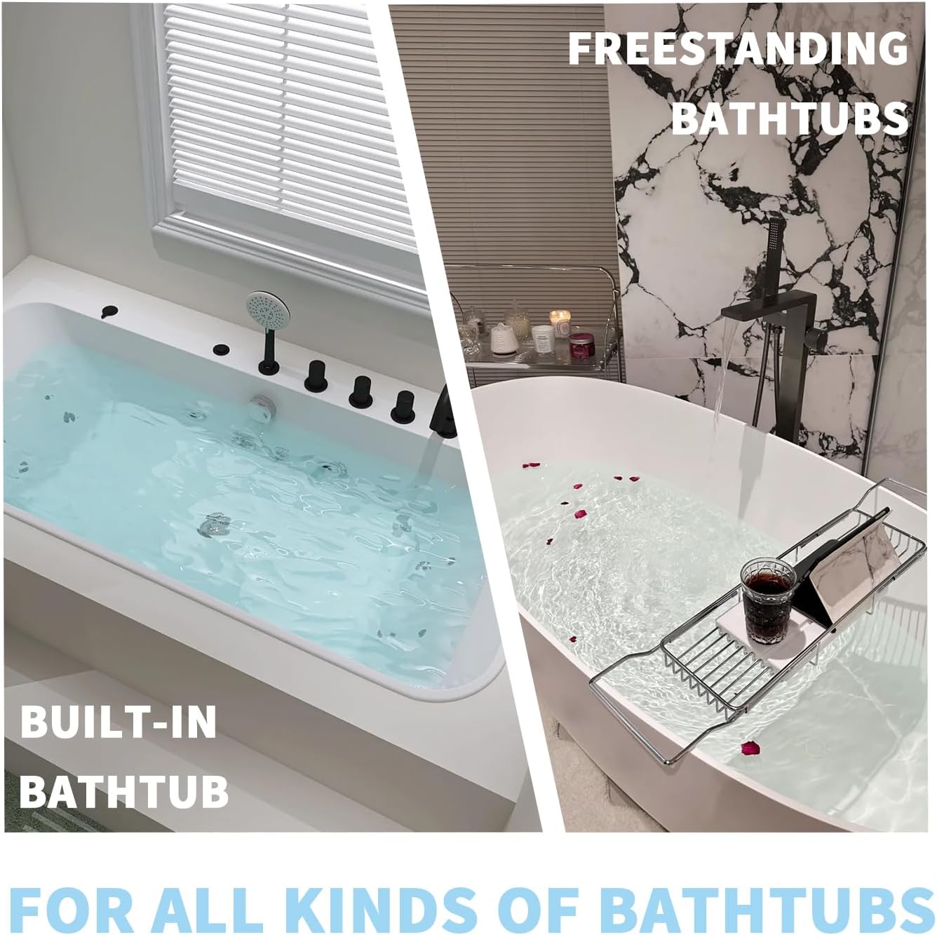 Silicone Bath Pillow for Tub – Ergonomic Bathtub Headrest with Inflatable Air Cushion, Non-Slip Suction Cups & Neck/Back Support – Comfortable Spa Bath Accessory for Relaxation (Pink)