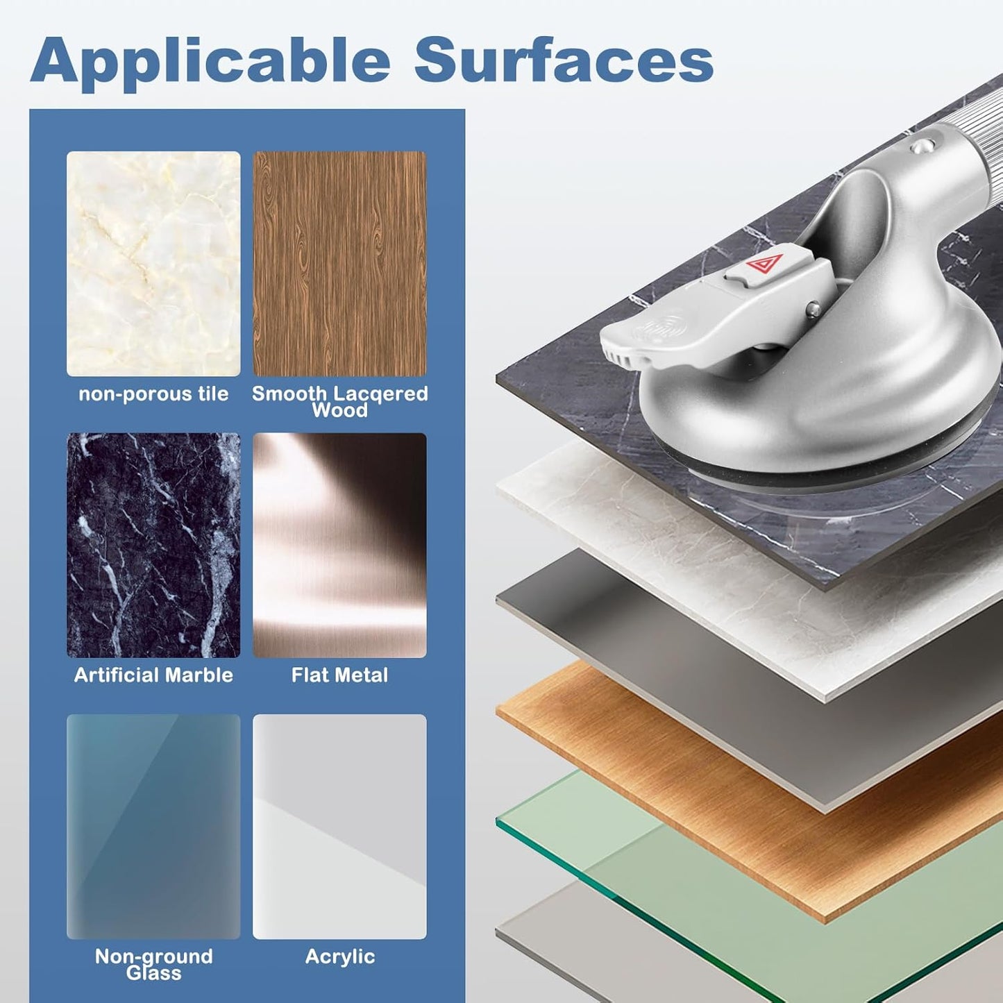 Shower Handle Upgraded 21 inch Grab Bar for Bathtub,Shower Handles with Strong Suction Cup,Bathroom Safety Grab Bar for Handicap Elderly Seniors and Disabled,Heavy Duty,Silver