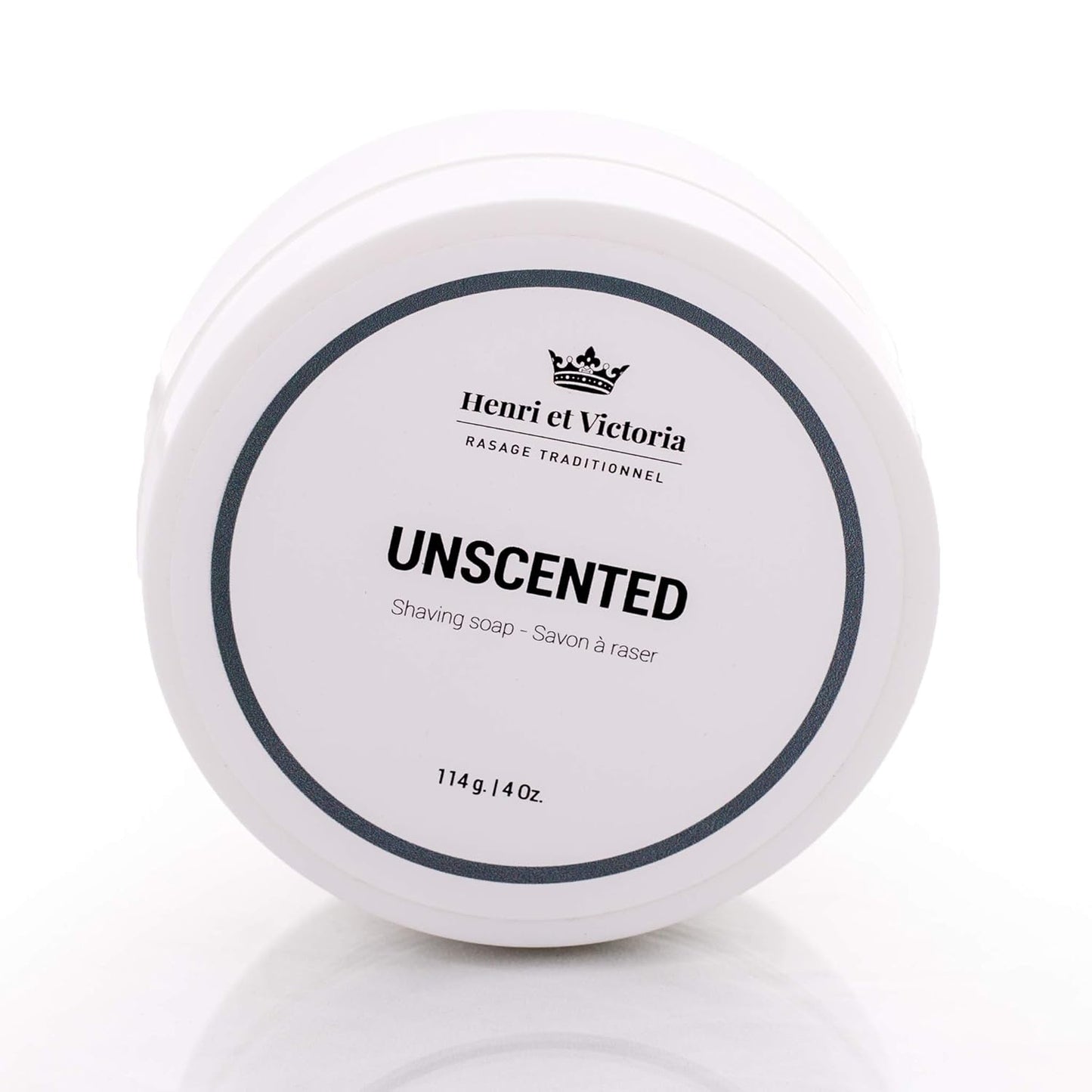 Shaving Soap For Men | Smooth Shave, Lathers Up Nicely, Long-Lasting Scent | Canadian Made by Skilled Artisan 114 g (4 oz) (Unscented)