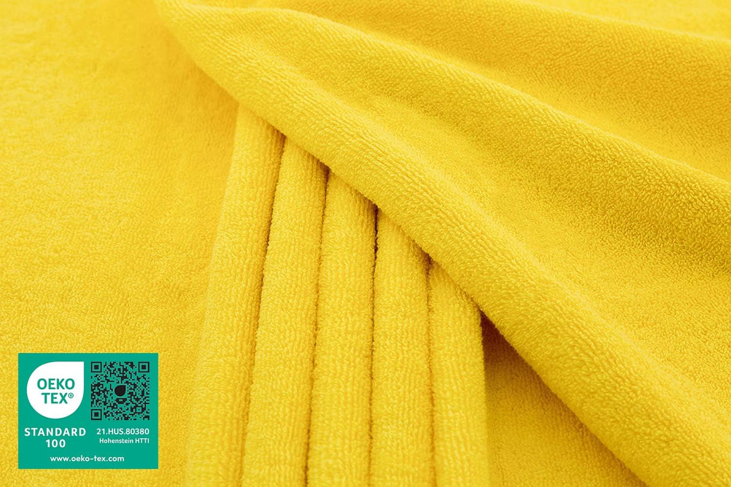 American Soft Linen Oversized Bath Sheet 40x80 Extra Large for Bathroom, 600 GSM 100% Cotton Turkish Jumbo Bathsheet Towels for Adults, Yellow Bath Sheet