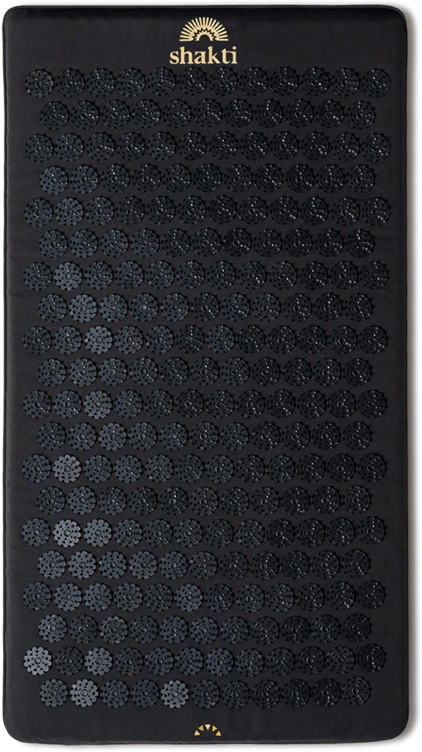 ShaktiMat Premium Acupressure Mat, Level 2 Intensity in Shakti Black, Massage Muscles, Aid Sleep & Unlock Inner Tension | Similar to Acupuncture, No Needles Required