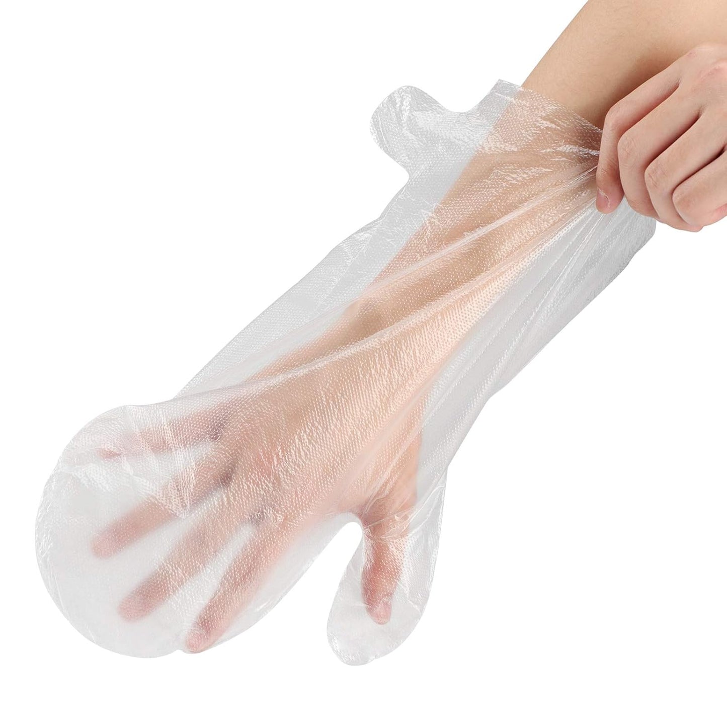 Segbeauty Extra Large Paraffin Wax Liners for Hands, 200 Counts Plastic Paraffin Wax Mittens, thera-py Wax Refill Gloves Hand Heat SPA Bags, Paraffin Bath Mitts Covers for Wax treat-ment XL