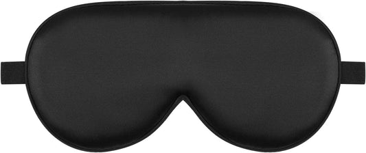 Alaska Bear Sleep Mask Silk Cover Eye Contour for Pressure-Free Sleeping, Upgrade Over Conventional Flat Satin Eye Masks, Machine Washable