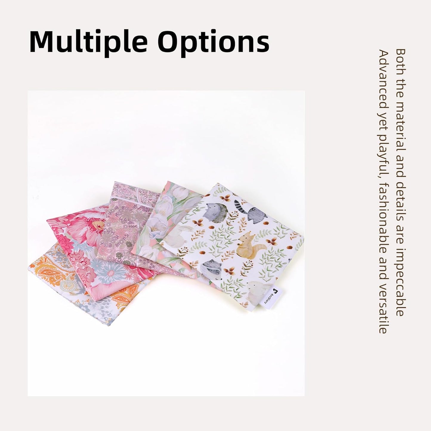 Period Bag for Teen Aged Girls, Portable Sanitary Pad Storage Bag for Teen Pads/Sanitary Napkins/Small Tampons, Feminine Menstrual Cup Pouch (Leopard A)