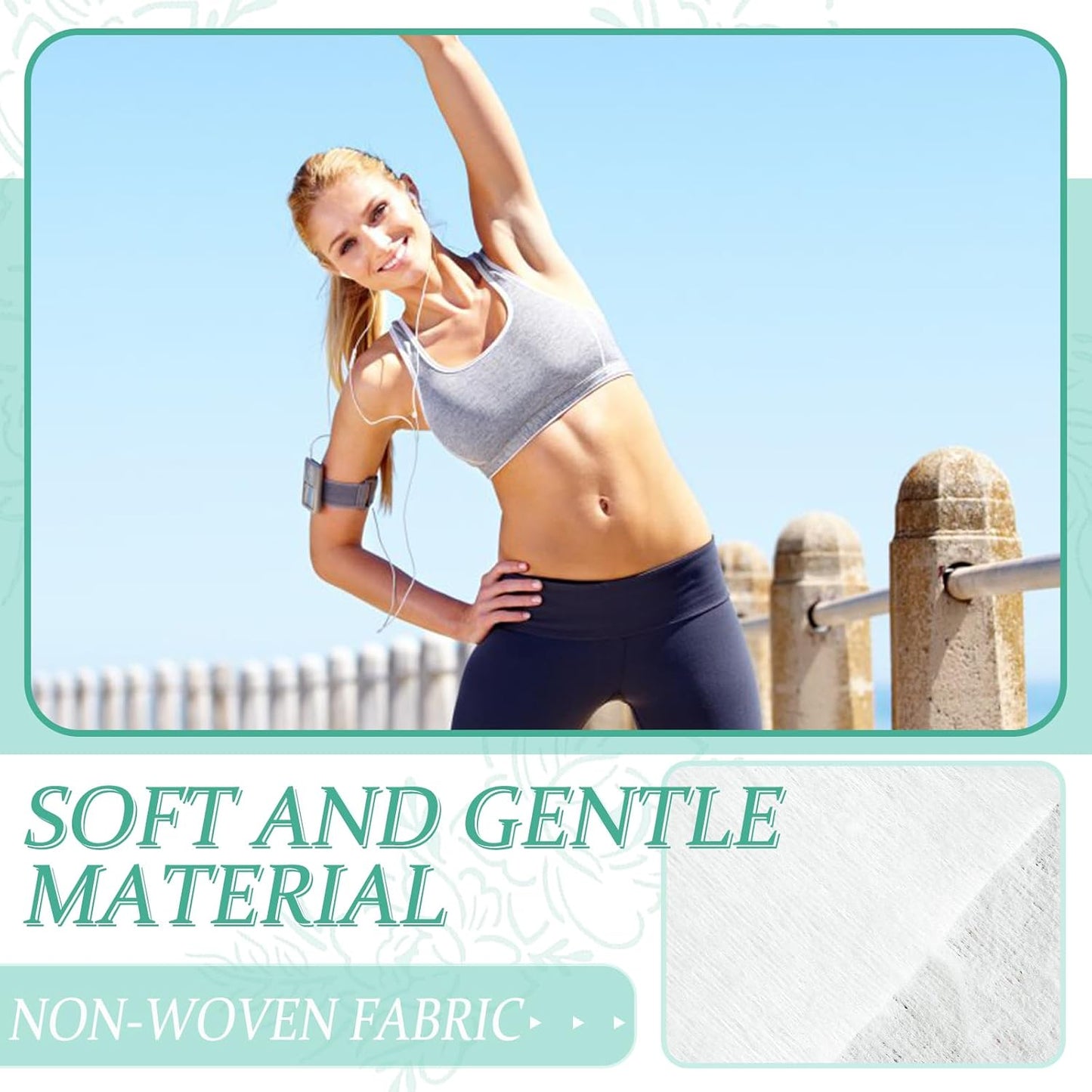 Body Wipes 50 pieces of Antiperspirant deodorant Wipes And Travel Deodorant Individually Wrap Hypoallergenic Mini Deodorant Underarm Sweating And Travel To Clean Skin For Female Male Teenagers