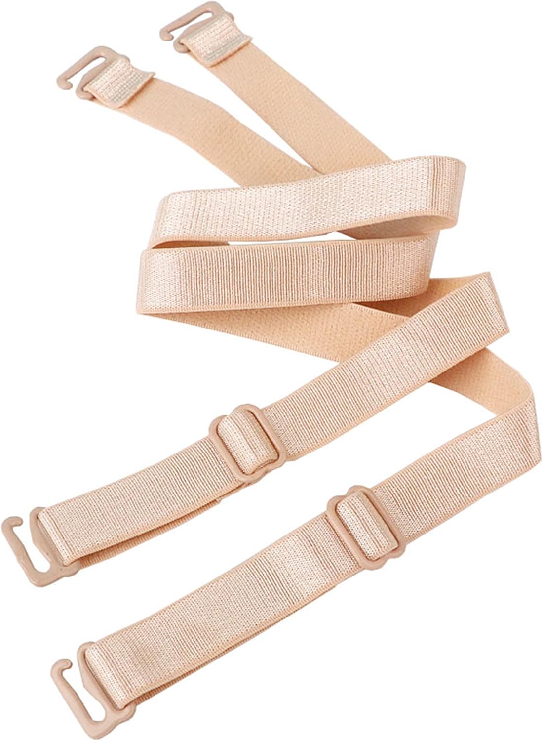 3 Pairs Bra Straps Replacement Elastic Adjustable Removable Shoulder Straps Multi-size
