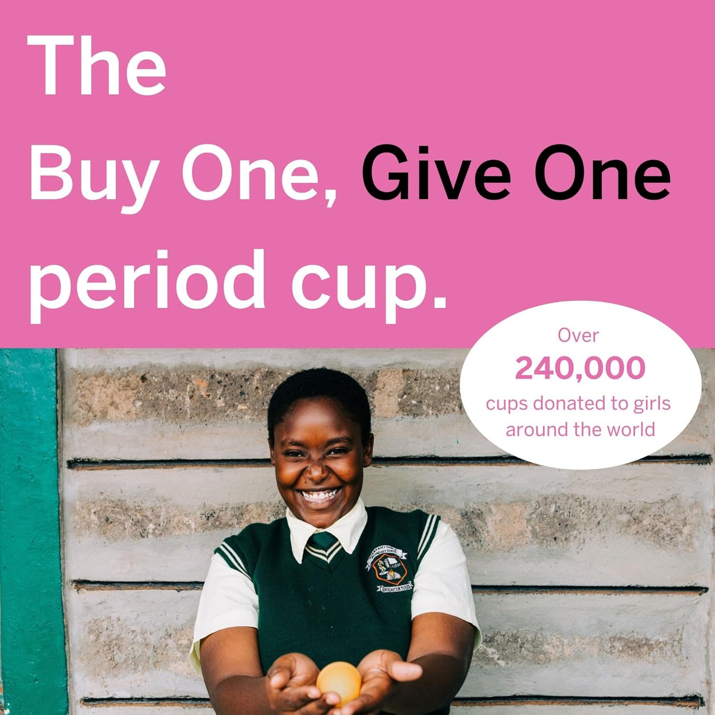 The Pixie Cup - Soft, Safe, Reusable Menstrual Cup – 100% Medical-Grade Silicone Period Cup - Buy One We Give One (Small)