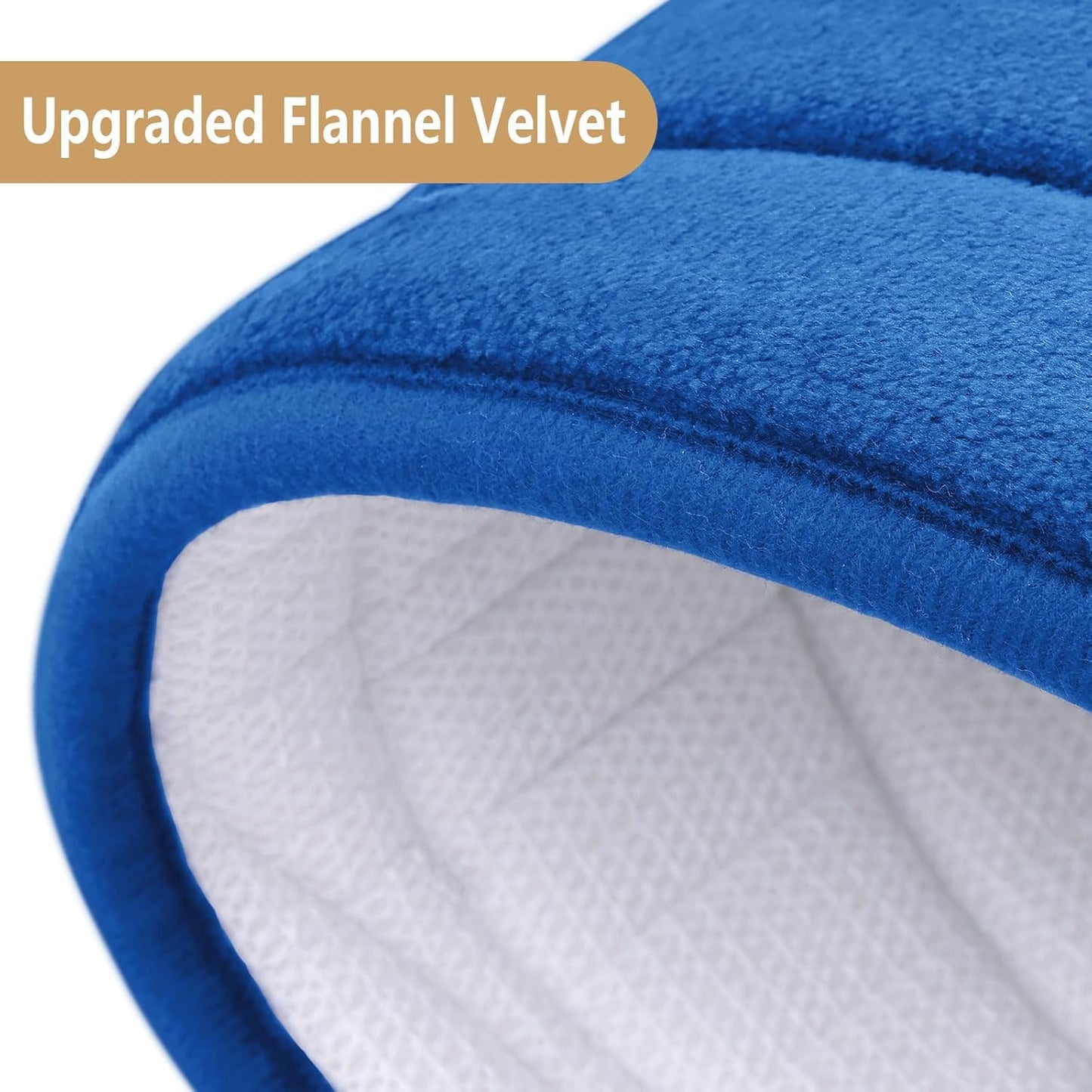 Buganda Memory Foam Bathroom Rug Mat 44x24, Extra Soft and Absorbent Bath Mats, Non-Slip and Machine Washable Bath Rugs for Bathroom Floor,Tub and Shower, Royal Blue