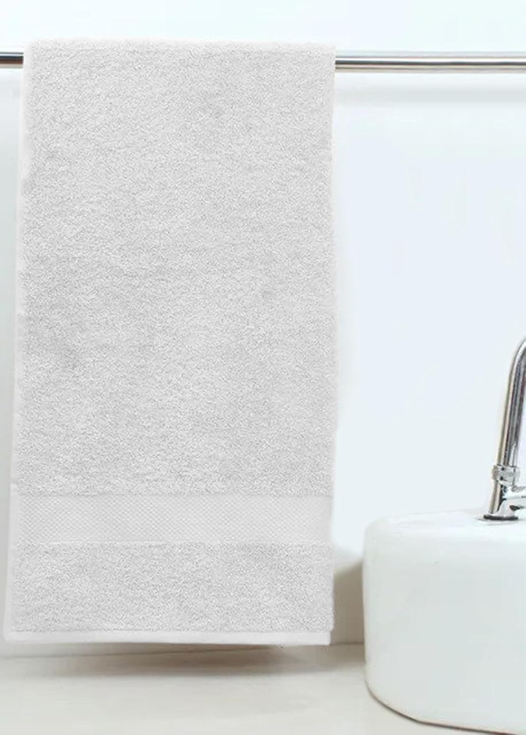 Delara 100% Organic Cotton Towels 650 GSM Plush Feather Touch Quick Dry Bath Sheet, Pack of 3 GOTS Certified, Oeko-Tex Green Certified, Organic Cotton Bath Sheet, 36"X70"