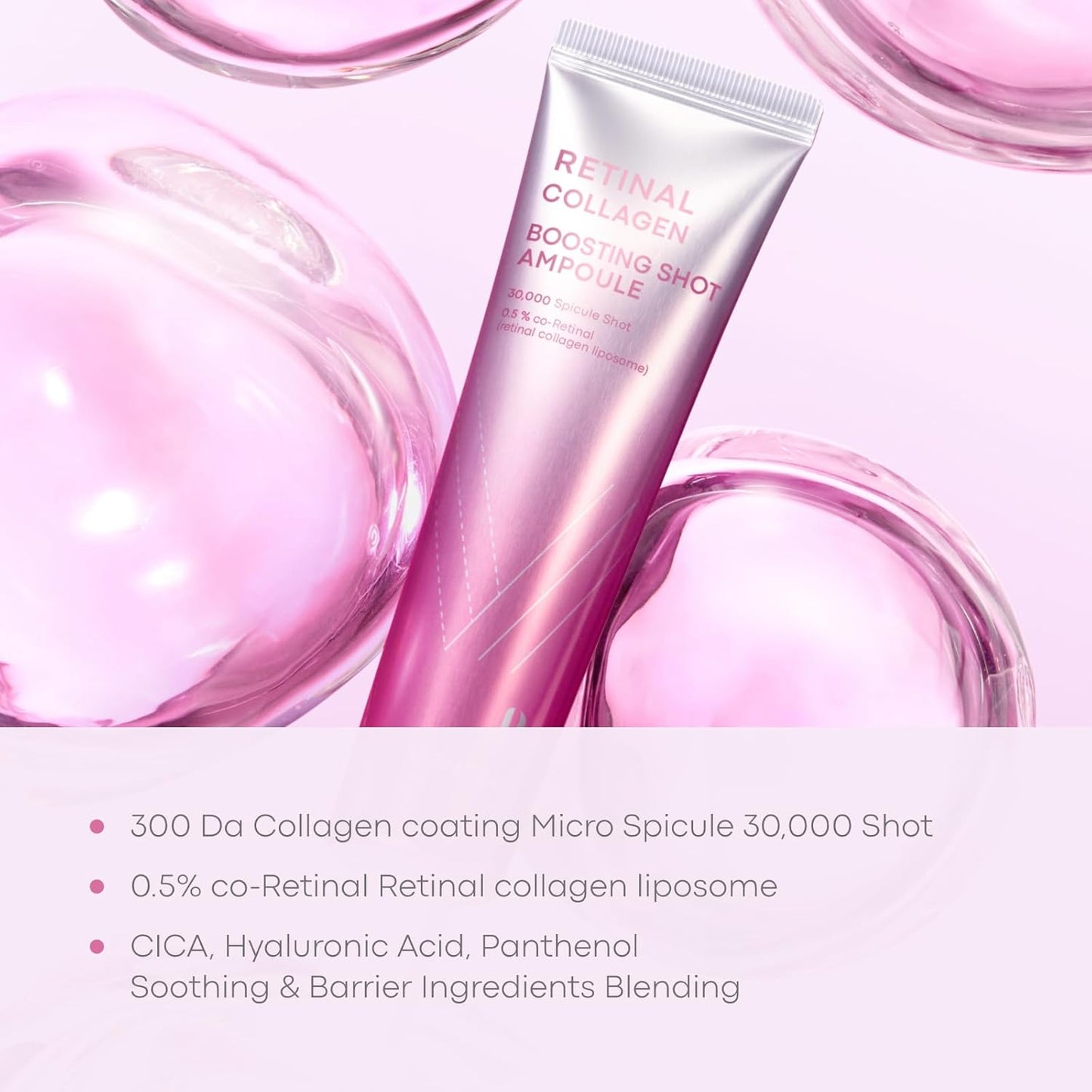 Retinal Collagen Boosting Shot Ampoule 1.01 fl.oz / 30 ml | High-Strength Anti-Aging & Firming Serum