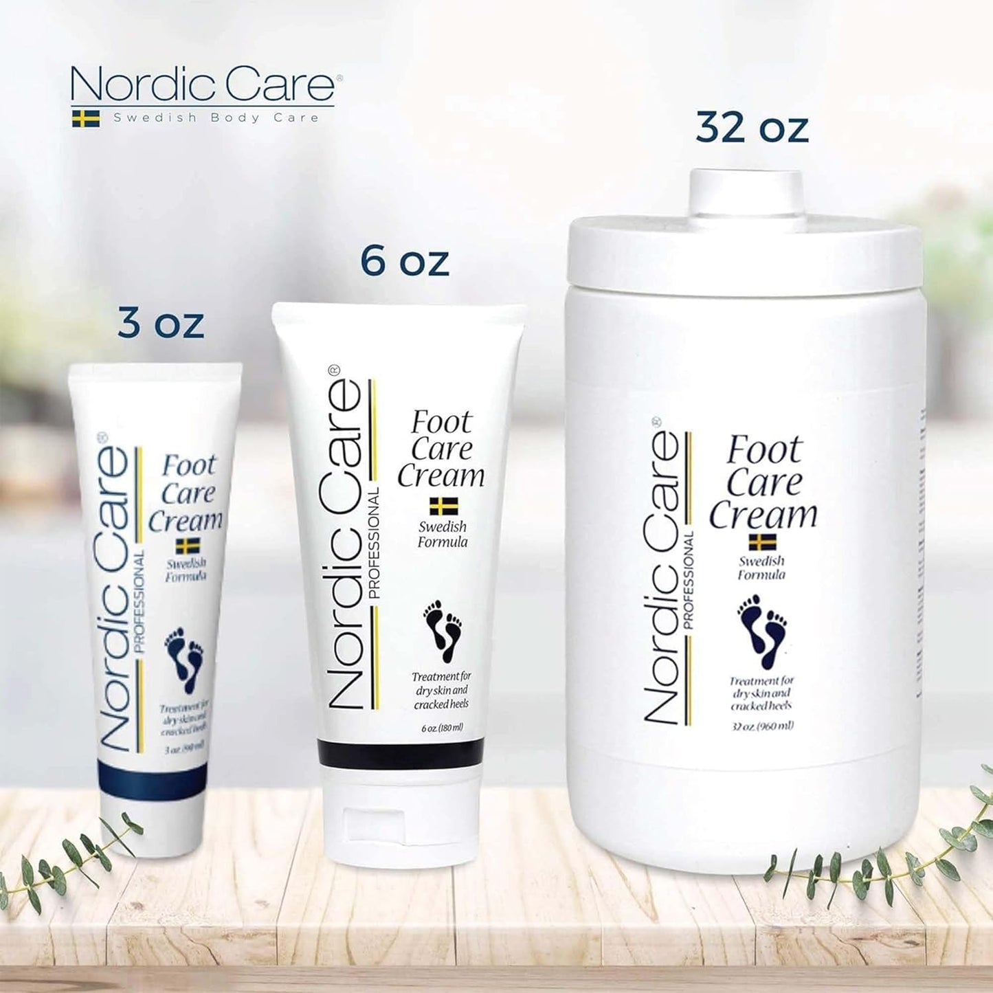 Nordic Care Foot Care Cream Intensive Repair | 10% Urea Treats Severely Dry Feet & Cracked Heels | Noticeable Results In Days