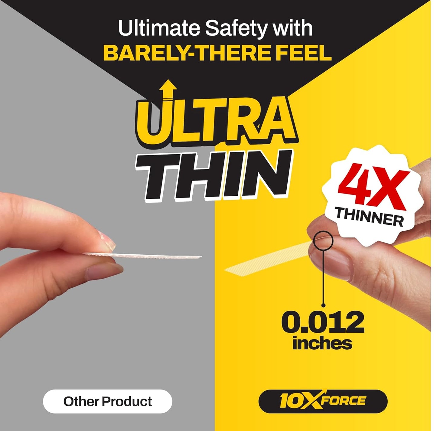 [Made in Korea] Ultra-Thin Bathtub Non Slip Stickers - Diamond Grip Non Slip Bathtub Stickers with Strong Adhesive for Elderly and Safety Use (20)