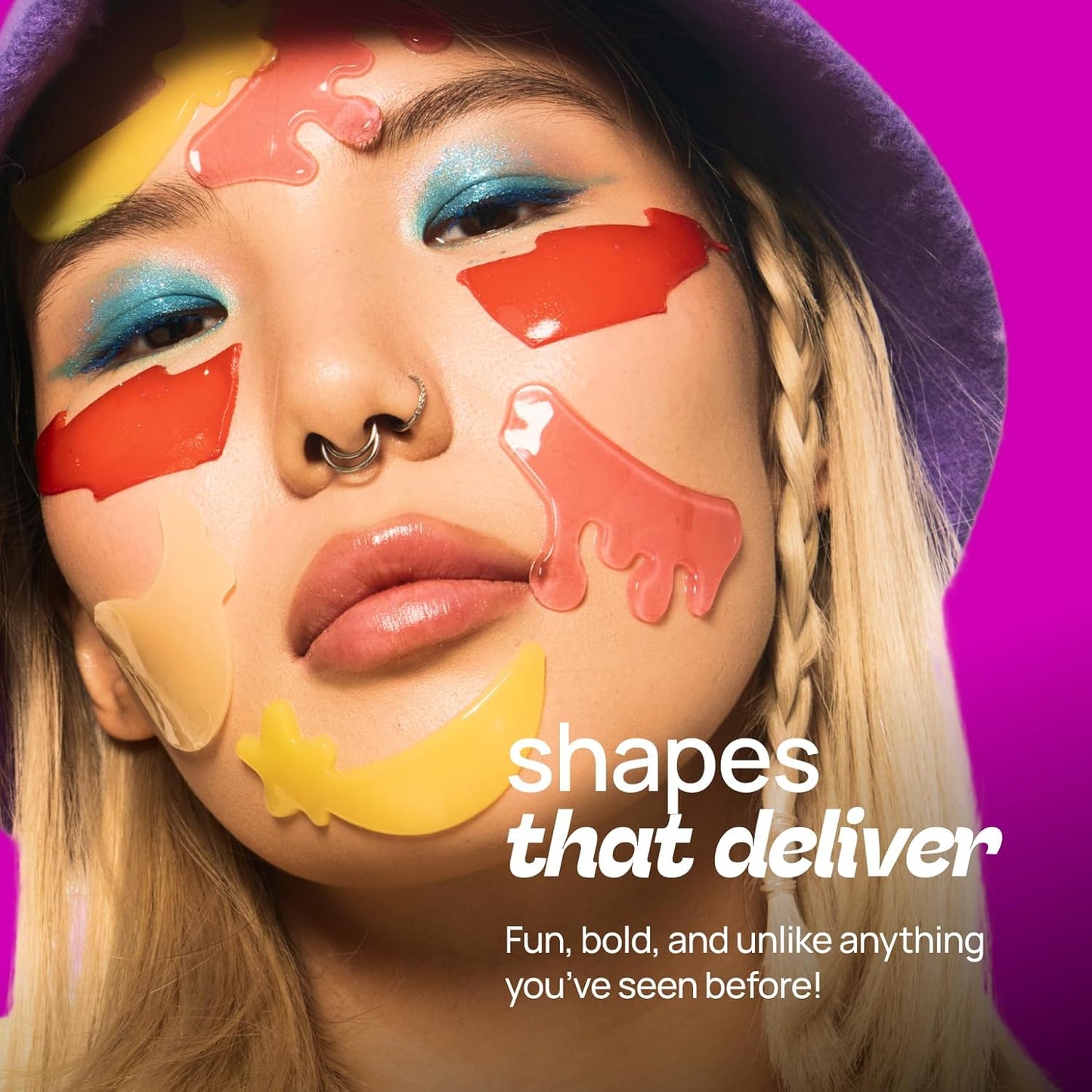 Under Eye Patches 12 Pairs of Themed Hydrogel Eye Gel Pads - For Puffy Eyes and Dark Circles, Under Eye Bags, Wrinkles - Mix Set | Energizing, Hydrating, Restoring, Hungover