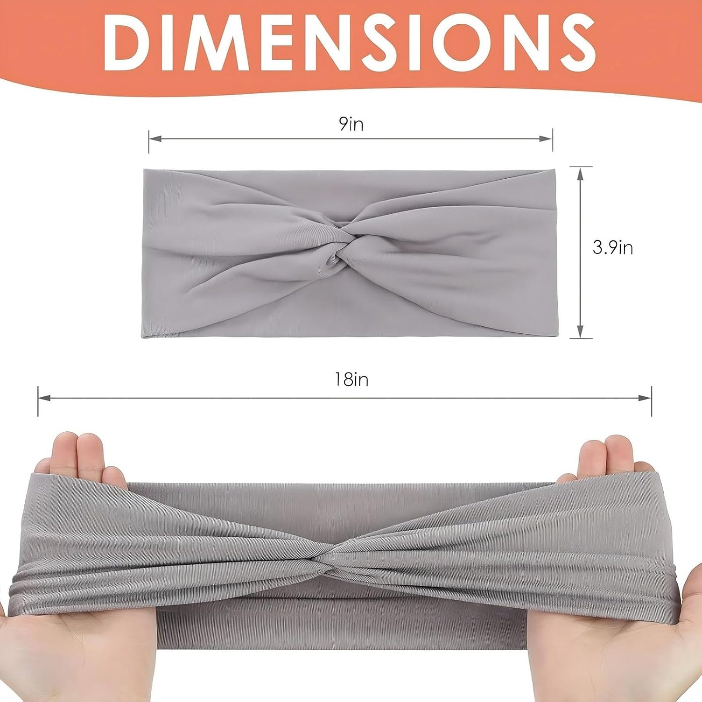 12-Pack Wide Stretch Headbands for Women - Non-Slip Extra Wide Turban Hair Bands for Workout, African Style, Sports & Daily Use (Breathable, All-Day Comfort) Color1 (Color2)