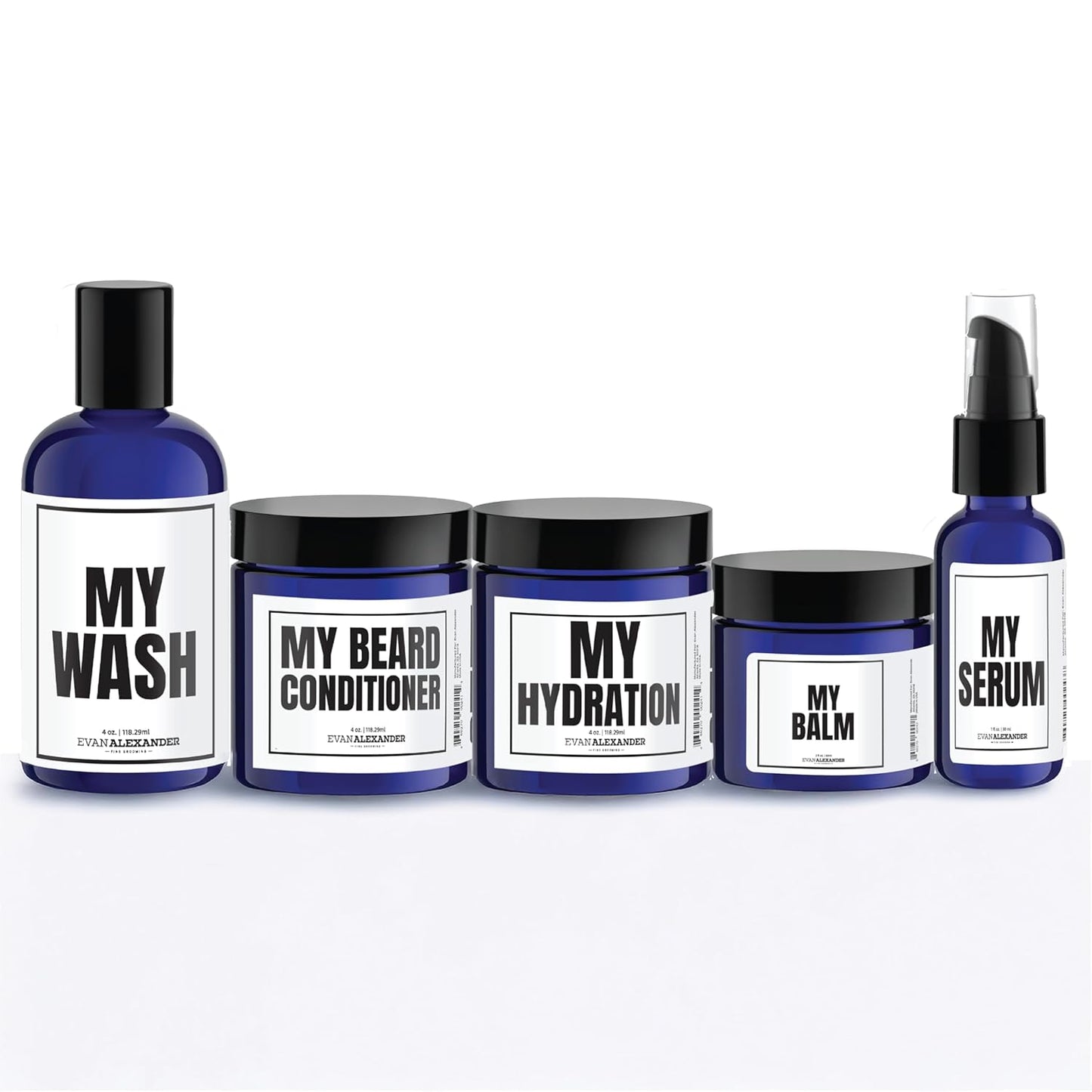Evan Alexander Grooming MY Hydrating Repair Kit | Ultimate 5 - part Beard Care Kit For Men | Cleans, Conditions, Hydrates, Protects & Strengthens Beard | For All Beard Types