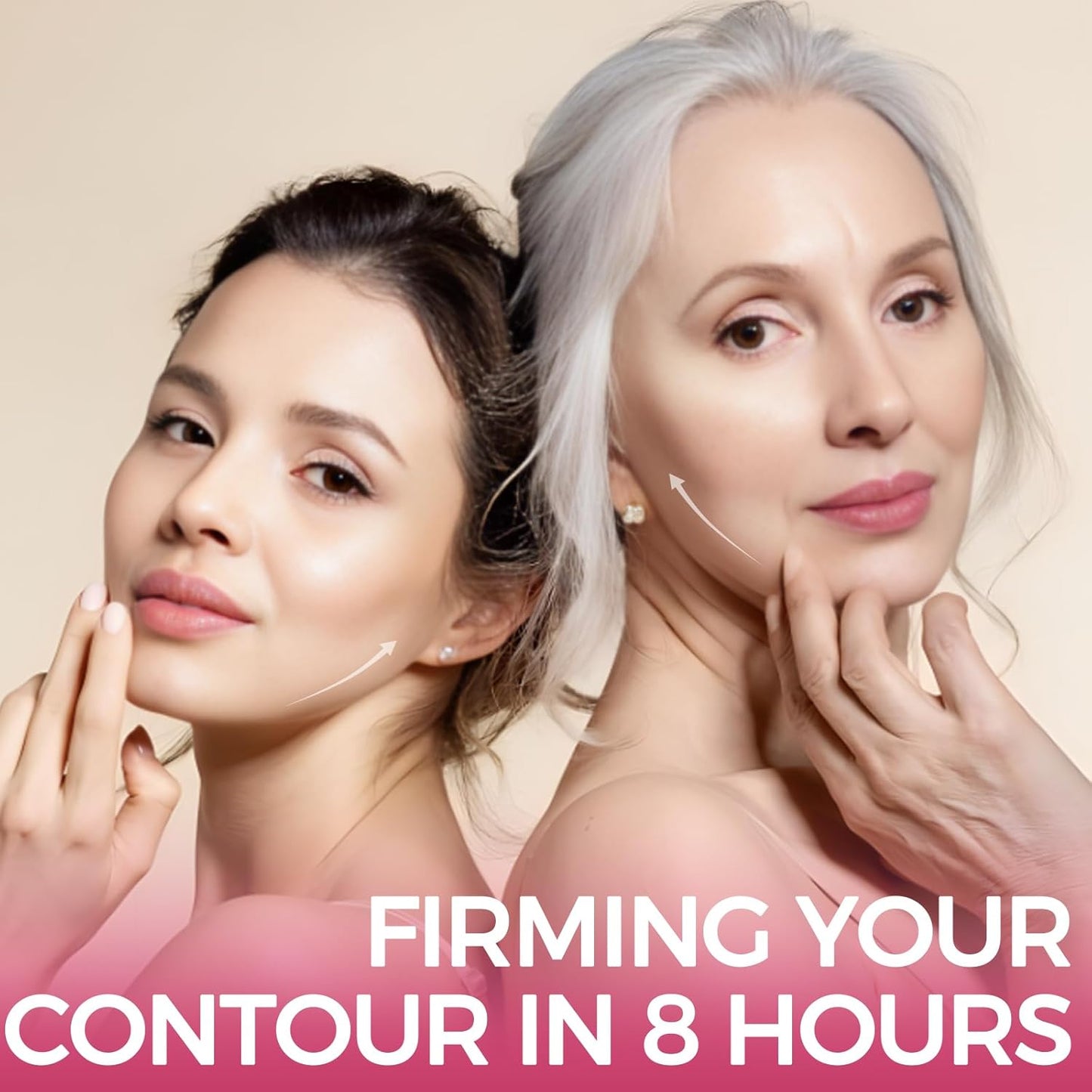 Neck Tape Lifting Invisible, 100 PCS Face Lift Tape Invisible, Facelift Facial Lifter Strip Lift Turkey Neck, V Edge Patches for Instant Lifting & Tightening Sagging Skin/Loose Skin/Wrinkles/Jowl/Eye