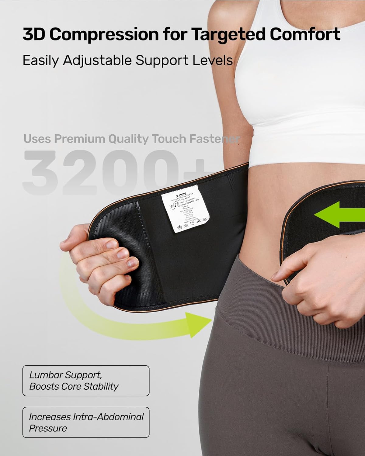 Back Brace for Lower Back Pain Men with 8 Stays, Adjustable Knitted Lumbar Support Belt for Target Support and Pressure Relief, Fashionable Soft Mesh Design with Lumbar Pad, Ergonomic Back Support Brace for Scoliosis, Orange Size S (Waist: 27.6"-33.5")