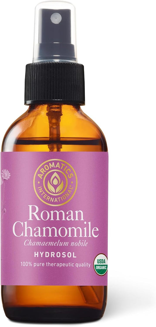 Aromatics International Roman Chamomile Hydrosol 100ml | Calming Aromatic Mist for Everyday Use