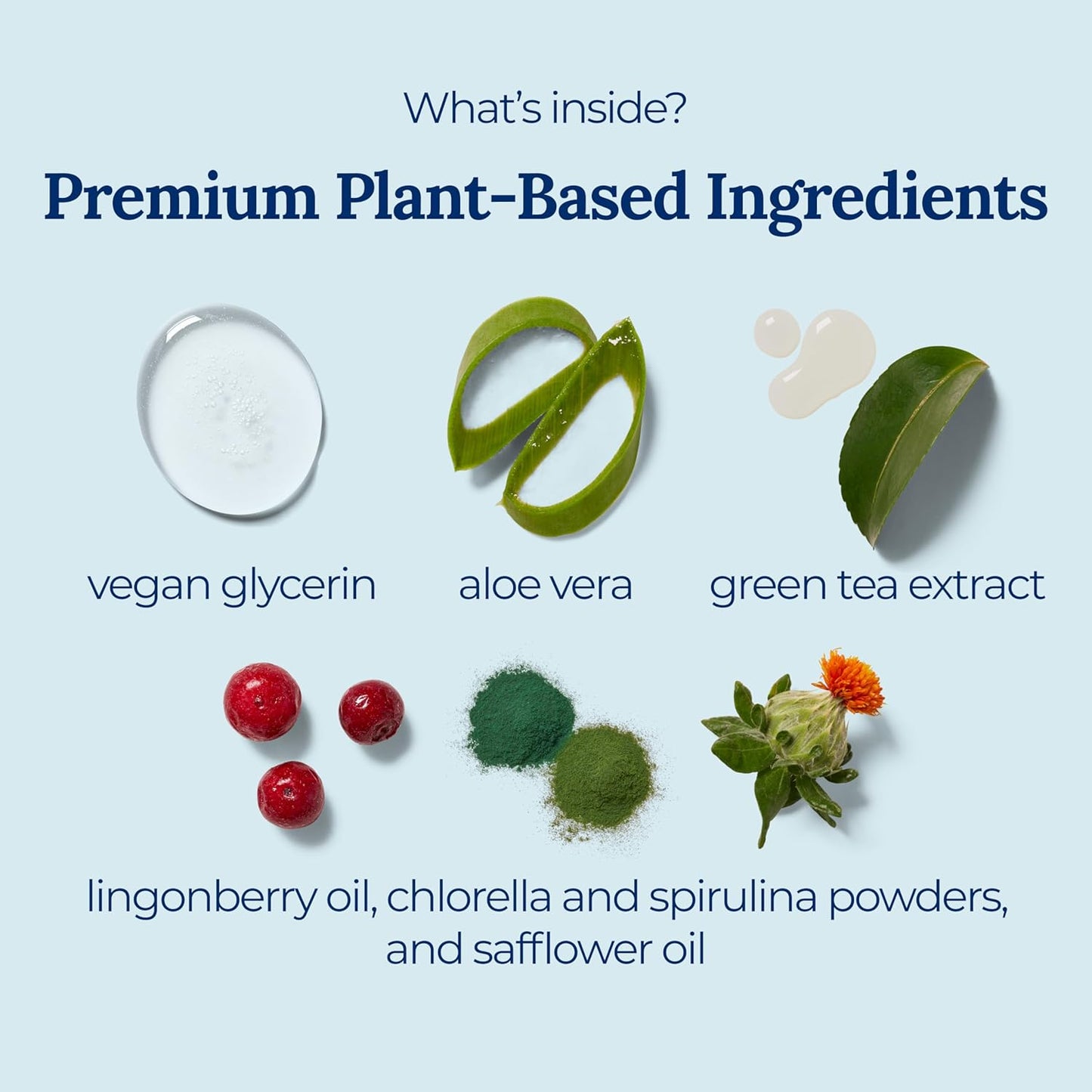 Lemongrass Rosemary Lotion Hand Sanitizer | Travel Size | Cleanse & Moisturize | Made with Aloe Vera & Essential Oils | Rich in Vitamin E | Lemongrass Essential Oil | Green Tea Extract | 3-Pack