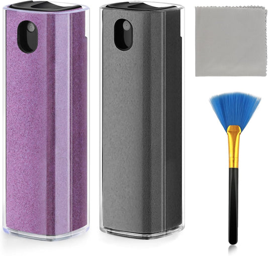 Fingerprint Proof Screen Cleaner,3 in 1Touchscreen Mist Cleaner Spray Wipe Cleaner,Safe for All Phones, Computer, Laptop, Tablet and Car Screen