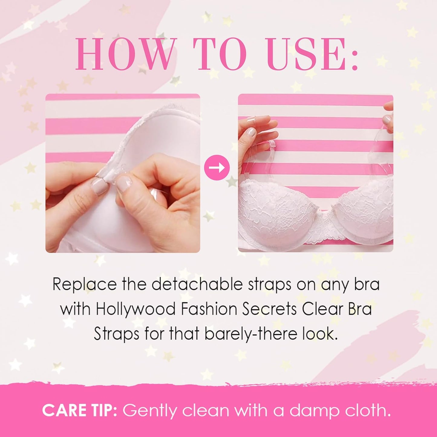 Hollywood Fashion Secrets Bra Extend/Straps