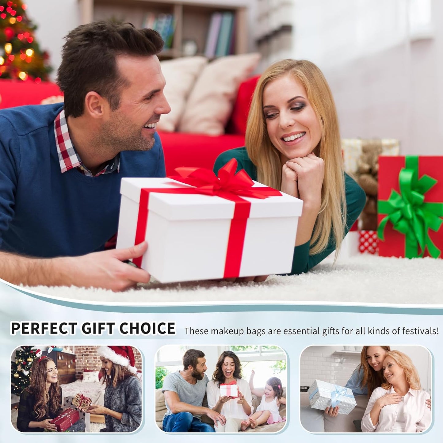 Cute Quilted Floral Makeup Bag(3Pcs)，Coquette Aesthetic Cosmetic Bag，Travel Toiletry Bags， Kawaii Aesthetic pouch for Women (3 - Pink Flower)