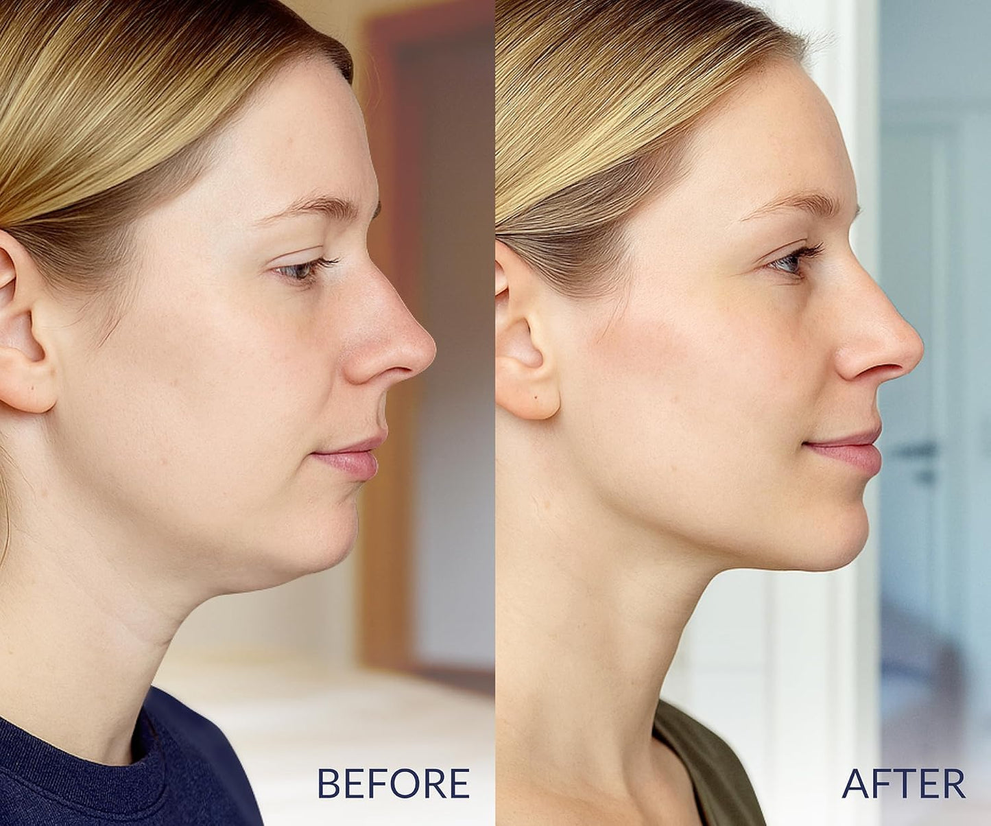 STYLIA V Line Lifting Collagen Face Mask - Lift, Firm & Contour Jawline - Double Chin Strap with Hyaluronic Acid & Aloe Vera - Hydrating Neck & Face Tightening Mask - Chin Strap for Sleeping (7PC)