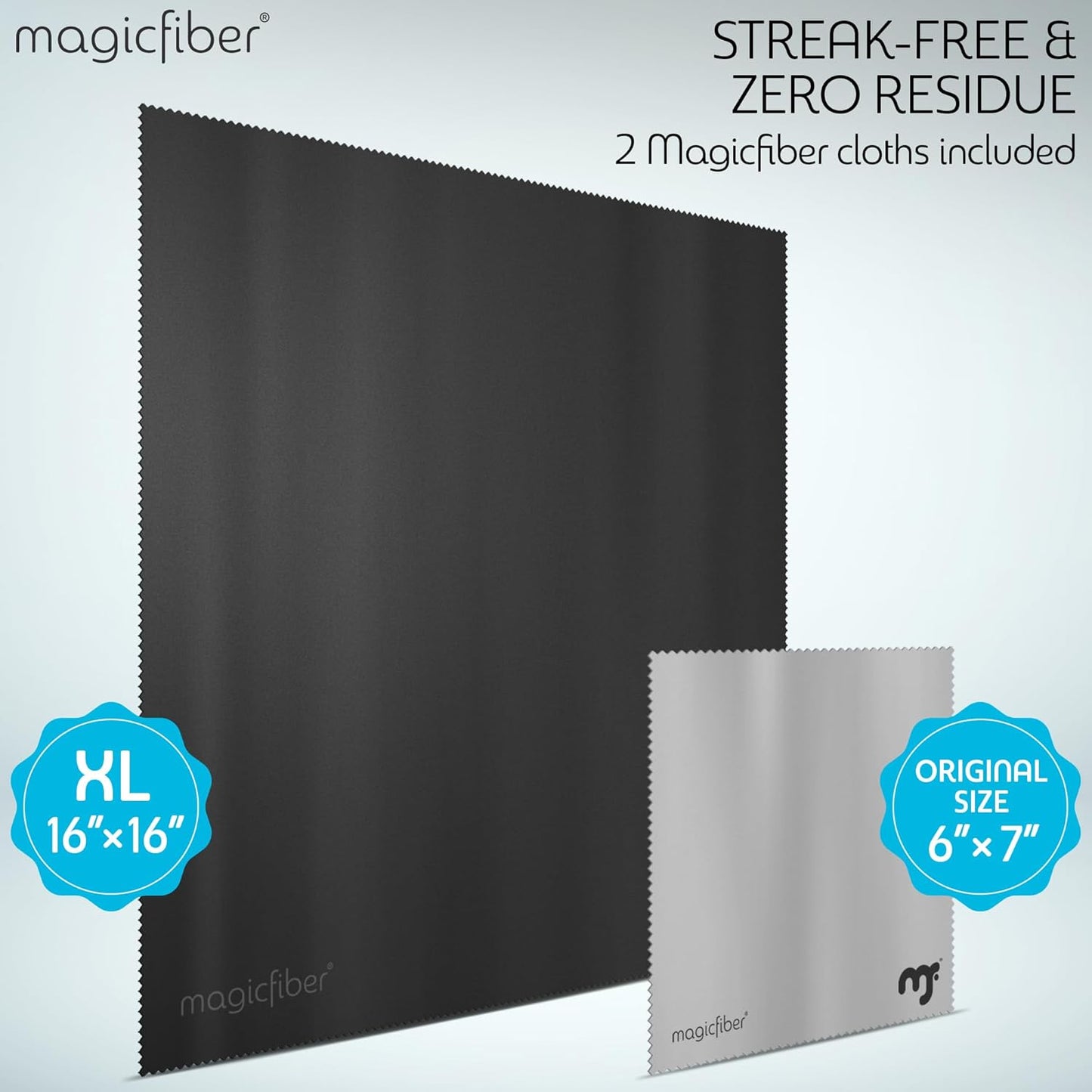 Screen Cleaner Spray & Wipe Kit (Streak & Scratch Free) Computer Screen Cleaner + 2 Microfiber Cleaning Cloths Cleaning Kit LCD LED OLED Touchscreen Flat Smart TV Monitor Laptop Electronics Car 2oz