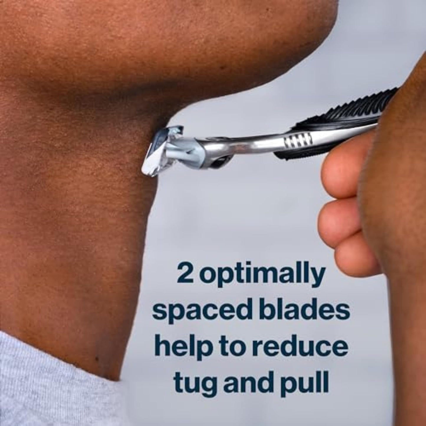 Gillette SkinGuard Razors, 1 Gillette Razor, 4 Razor Blade Refills, Designed for Men with Skin Irritation, Razor Bumps, and Sensitive Skin