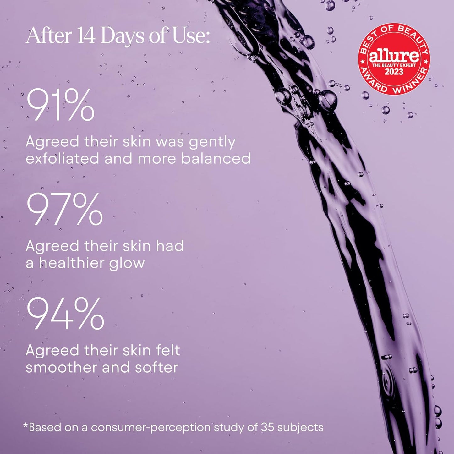 Alpyn Pore Perfecting Liquid Toner with 2% BHA & Borage | Liquid Exfoliator to Minimize Pores, Calm & Restore Skin's Natural pH | 4 oz / 120 ml