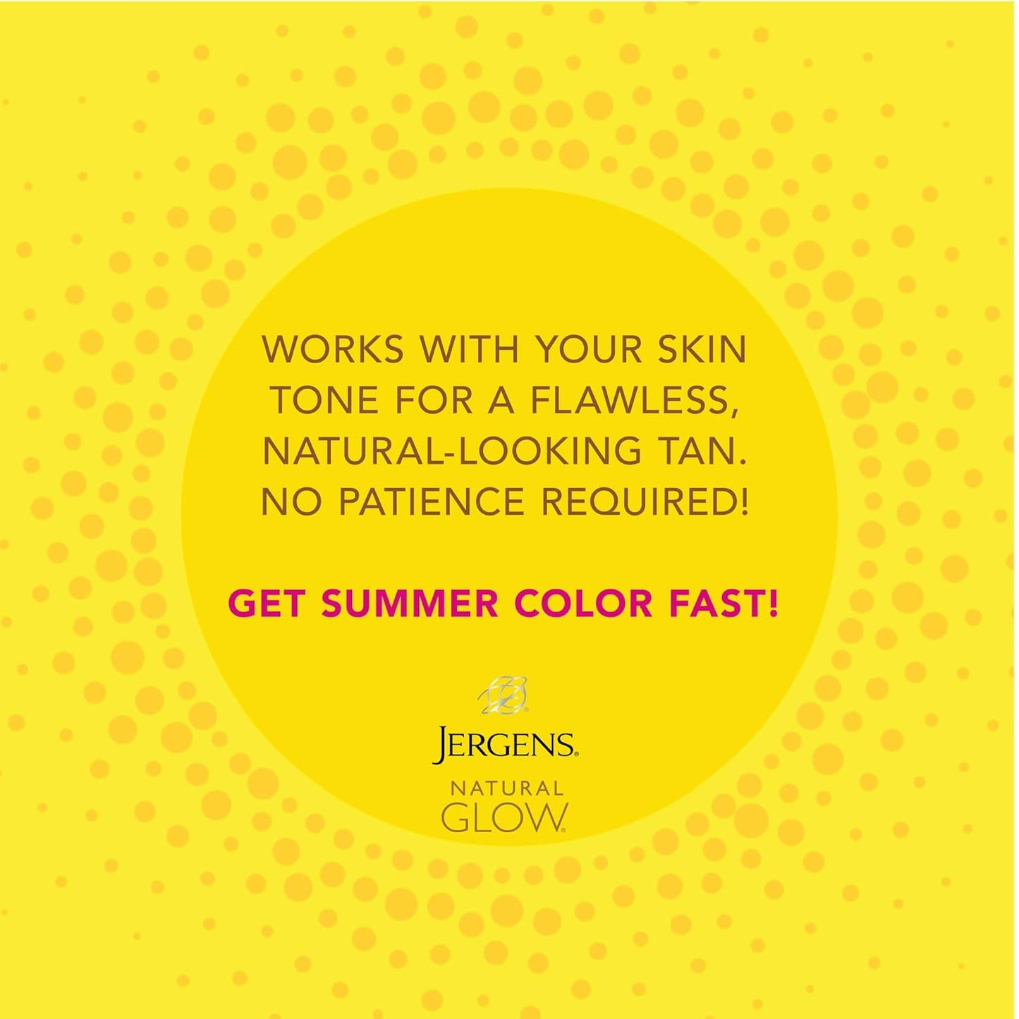 Jergens Natural Glow Instant Sun Self Tanner Mousse Bundle, Deep Bronze, Sunless Tanning, 6 Oz Bottle and Application Mitt