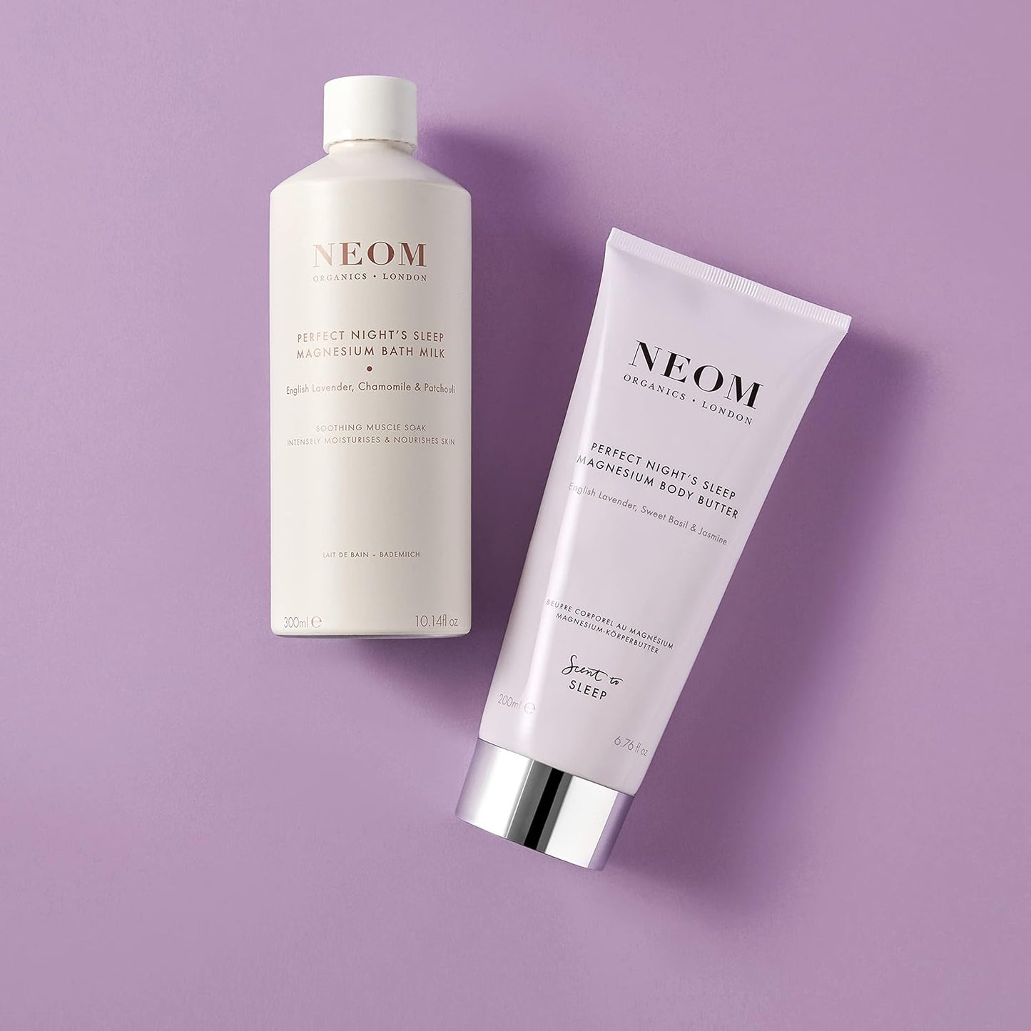 NEOM- Magnesium Bath Milk (Perfect Night's Sleep), 10.14 Ounce (Pack of 1), White