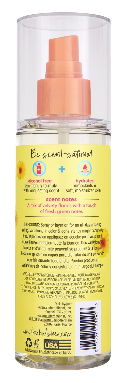 Tree Hut Dewy Daisy Fragrance Mist | Spritz On for a Refreshed Feel or Layer with Your Favorite Scents | Versatile Body Spray | 6 fl oz.
