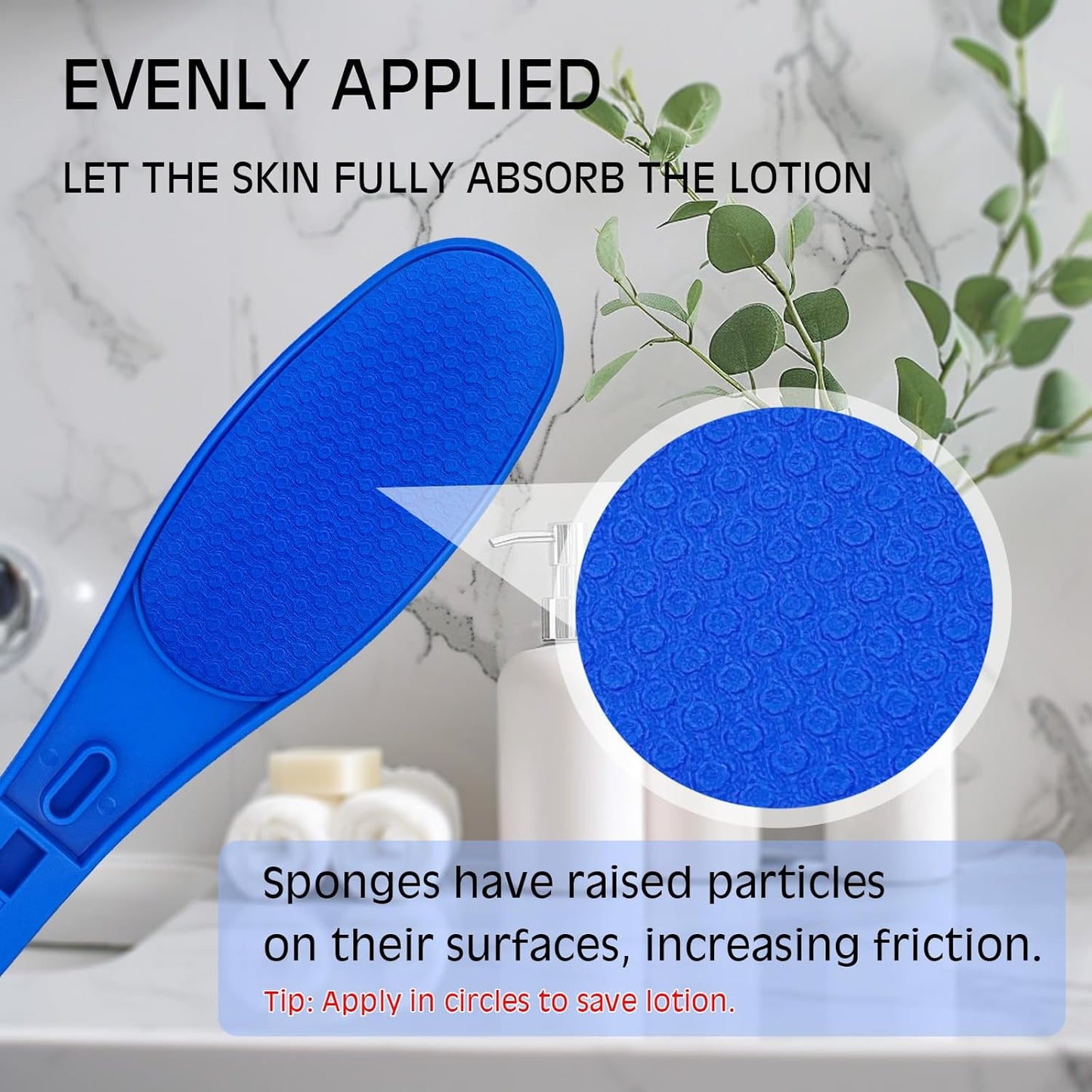 SFFTCYY&ZGTJ Lotion Applicator for Back,Applicator to Put Lotion on Back,Lotion Back Applicator,Back Cream Applicator,Lotion Applicator for The Back