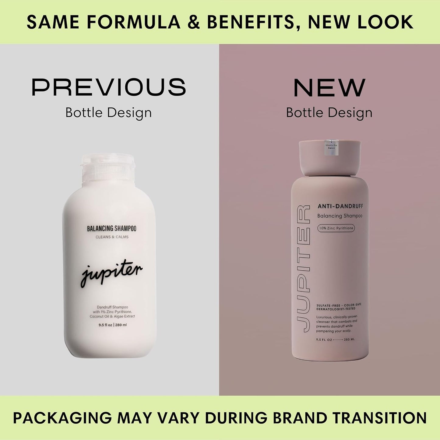 Jupiter Balancing Shampoo and Restoring Serum - Anti Dandruff Shampoo & Serum for Flaky, Itchy, Oily, & Dry Scalp - Nourishes Scalp, Reduces Breakage & Flakes - Color-Safe, Sulfate-Free, Paraben-Free