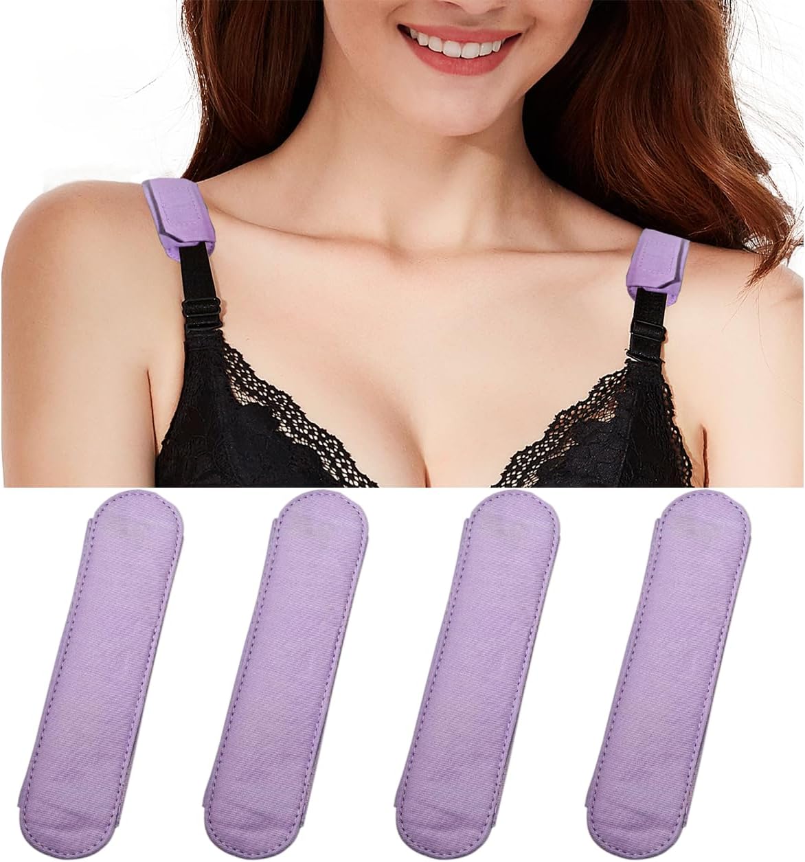 4 Shoulder strap pads Shoulder pain relief pads for bra shoulder strap cushioning Shoulder pads