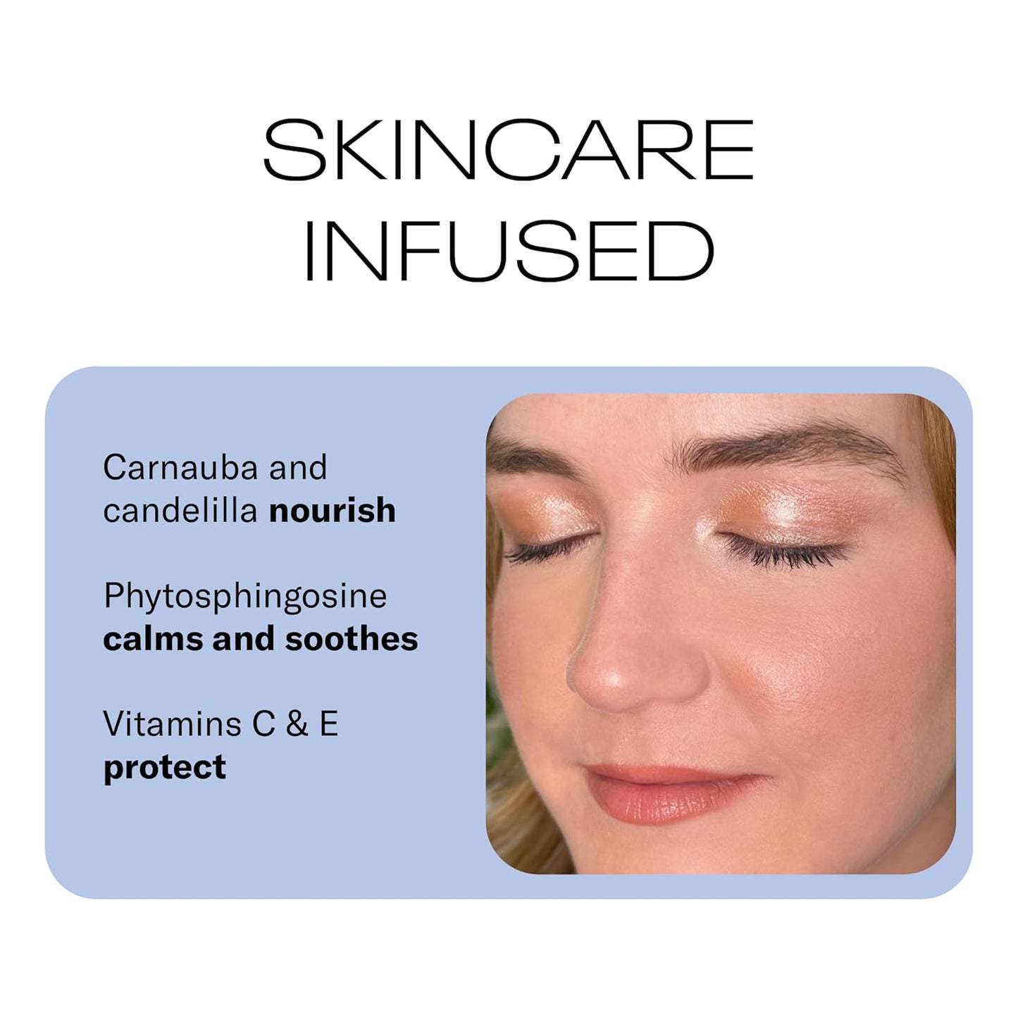 MOB Beauty Cream Clay Eyeshadow M145 – Champagne Shimmer | Skincare-Infused, Vegan, Blendable Cream-to-Velvet Finish, Buildable Pigment, Clean Eyeshadow in Sustainable, Biodegradable Compact