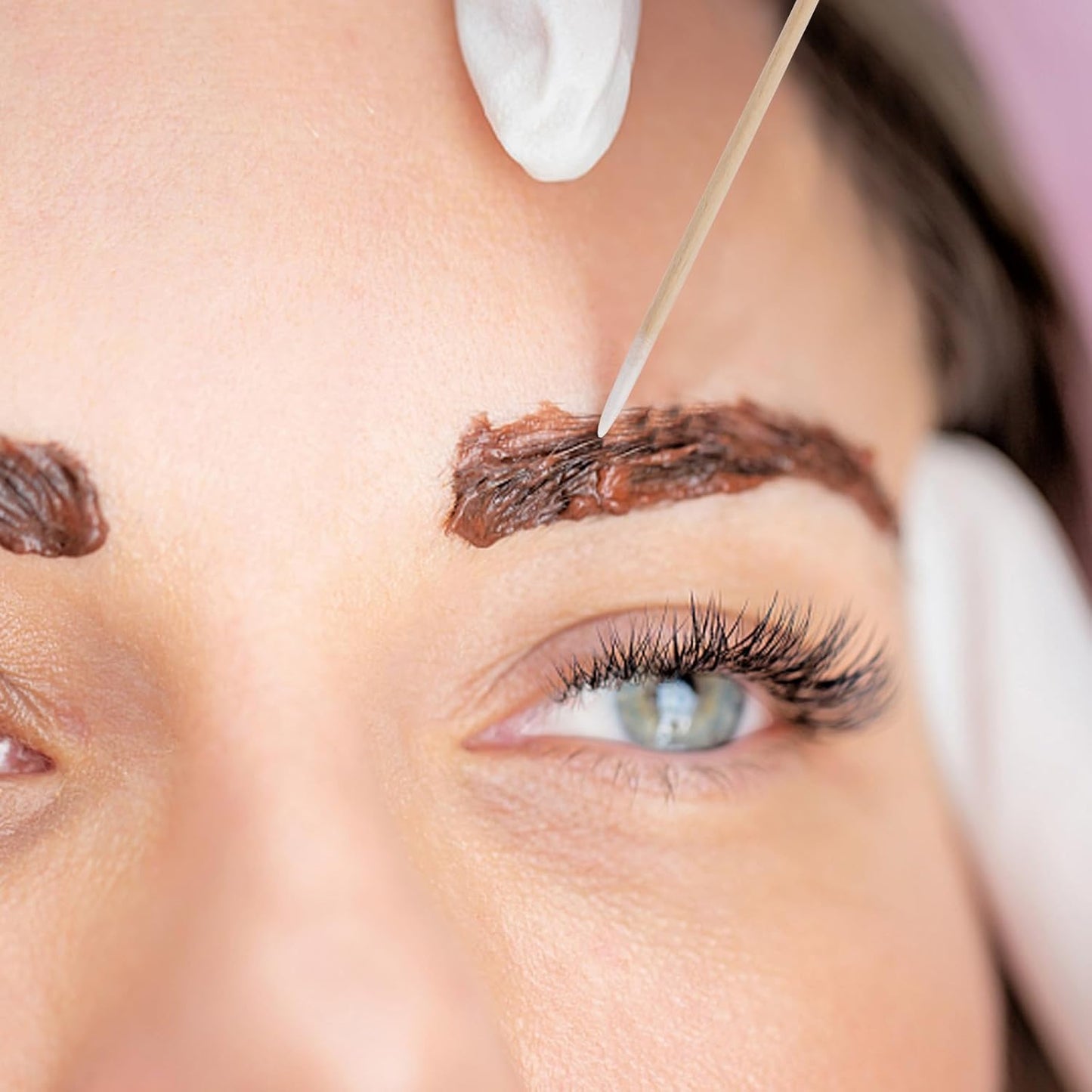 1200 Count Precision Tip Cotton Swab, Pointed Tip Cotton Swabs with Wood Sticks, Microblading Cotton Swabs Micro Swabs Cotton Tipped Applicators - 4 Inch