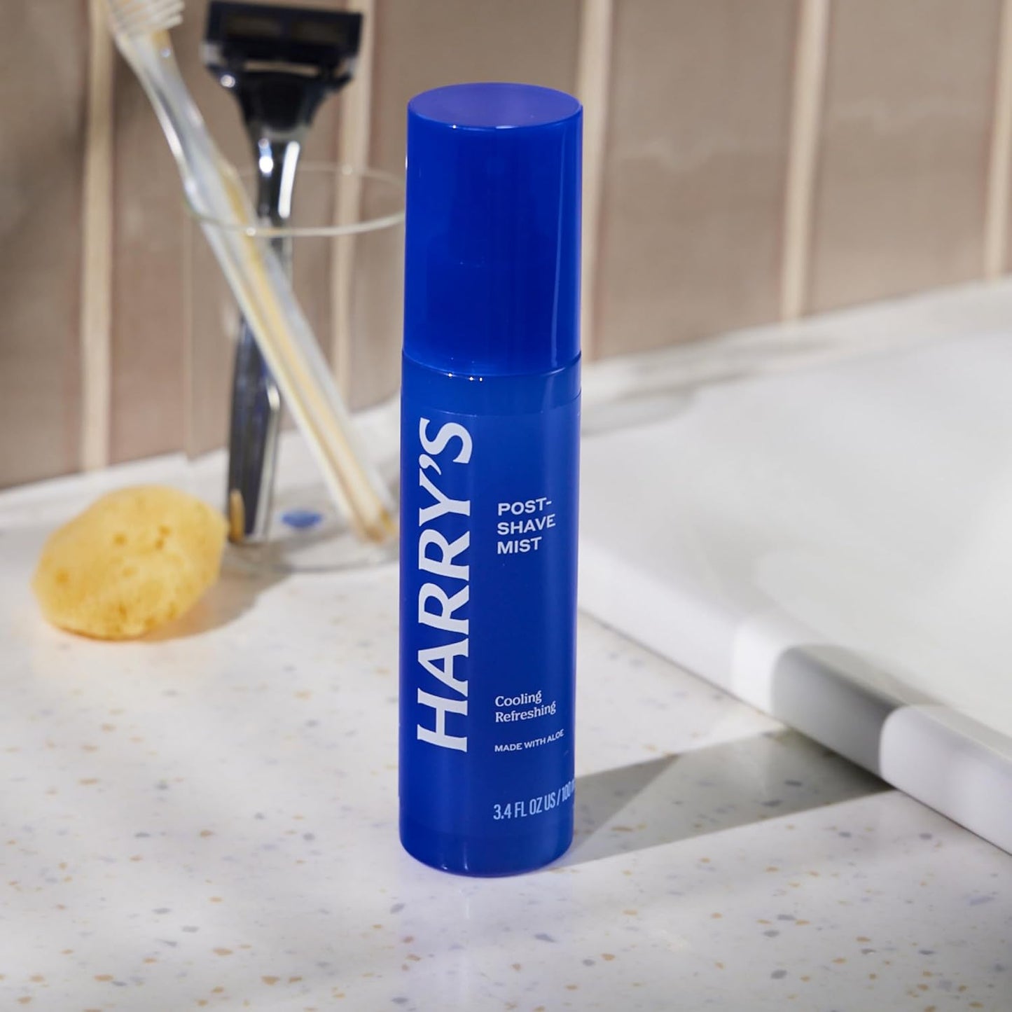 Harry's Post-Shave Mist for Men with Aloe, Eucalyptus, and Tea Tree - (2 Pack) 3.4 fl oz - Soothes and Hydrates Skin After Shaving