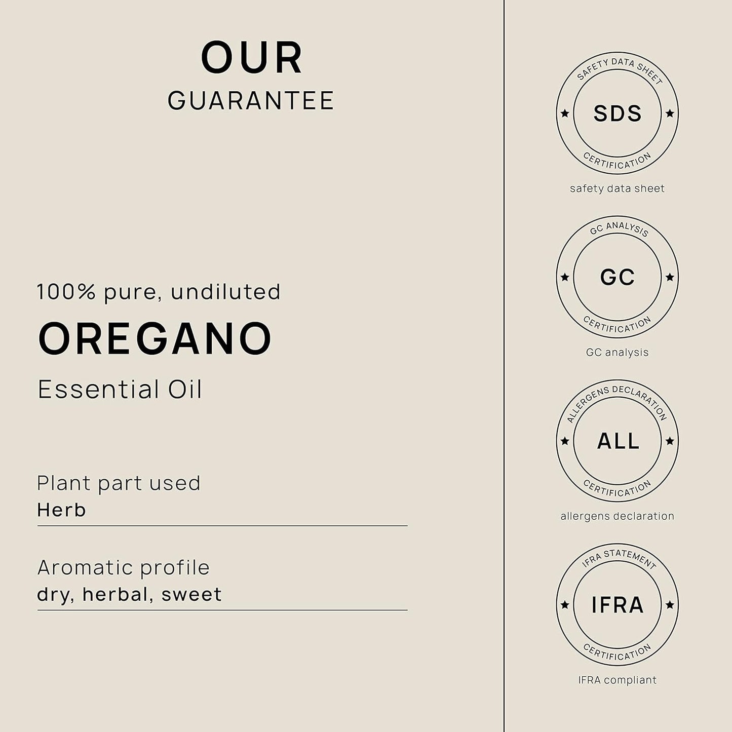 VINEVIDA Oregano Essential Oil - Gallon Oregano Oil Undiluted - Bulk Gallon Essential Oil for Soap Making Safe for Skin - DIY Candle Scents for Candlemaking Scents - 8 lbs Oregano Oil