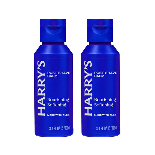 Harry's Post-Shave Balm for Men with Aloe - (2 Pack) 3.4 fl oz - Calms and Soothes Skin After Shaving