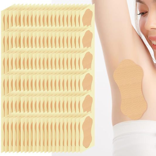 Pacify Underarm Sweat Pads for Women Men, Disposable Armpit Sweat Pads for Under Arms Sweating, Invisible Self-Adhesive Arm Pit Sweat Guards Patches for Clothing (120)