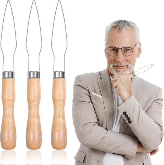 3pcs Button Hook and Zipper Pull Helper, One Hand Button Assist Device Dressing Aid Tool Button Helper Tool for Elderly Seniors Disabled Men and Women Arthritis & Limited Dexterity