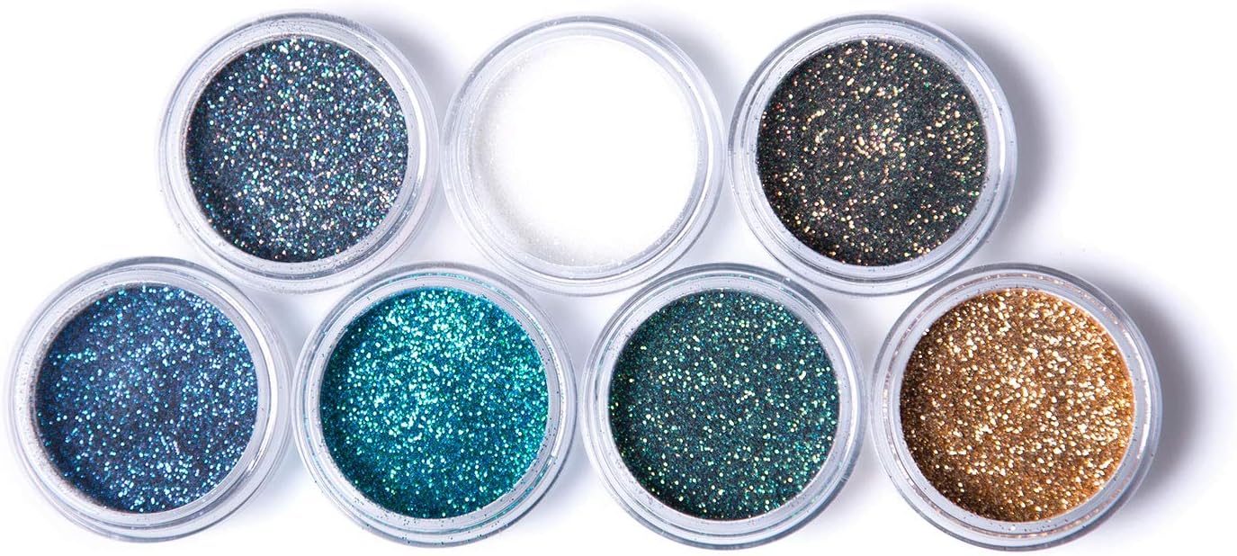 12 Pack 1 oz Plastic Container Jars with Lids Round Clear Travel Cosmetic Container Jars for Toiletries, Lotion, Cream, Ointments, Makeup, Rhinestone, Samples, Kitchen Storage (Clear)