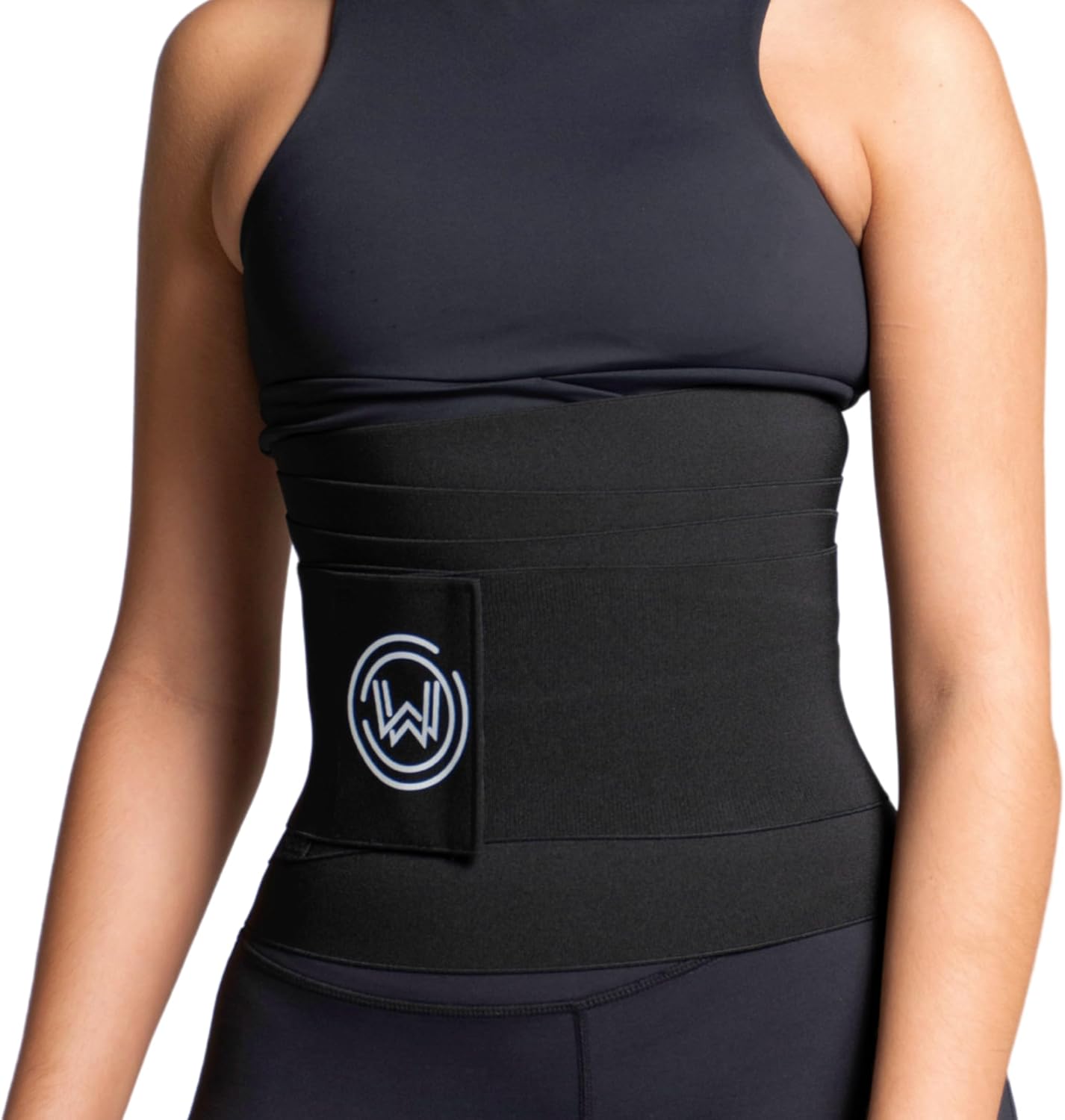 What Waist Stomach Wrap Waist trainer for women,Premium Adjustable One size Belly Wrap for Weight Loss with Velcro Fastener