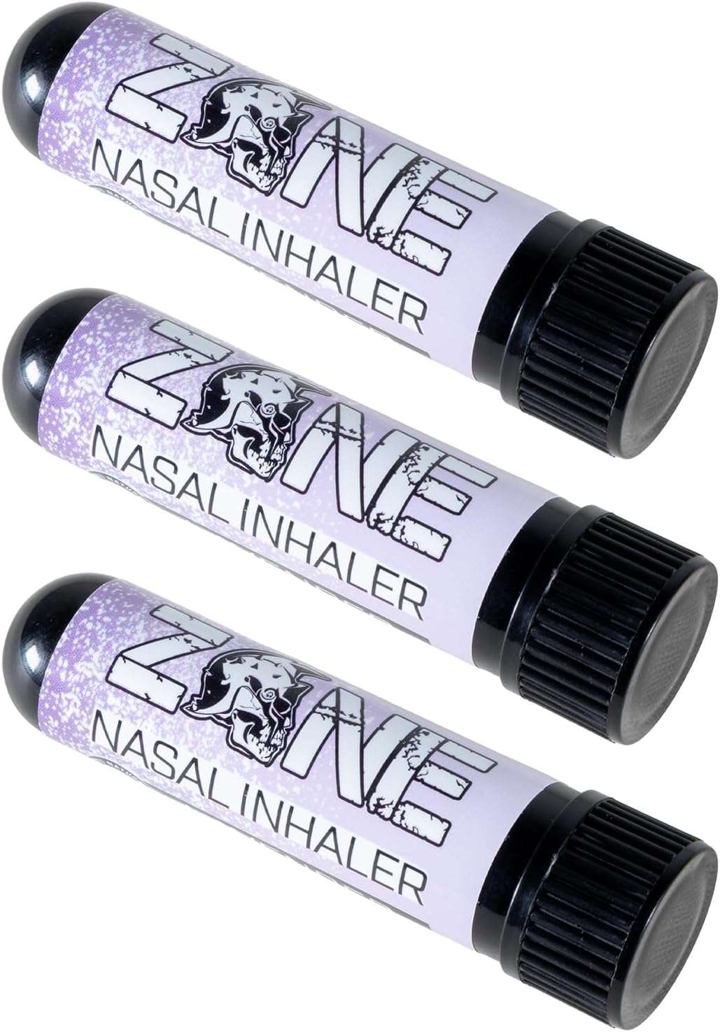 Zone Essential Oil Nasal Stick – Natural Mood Boosting Ingredients - Ultra Cool Refreshing Sensation, Made in USA (Essential Oils and Menthol) (Lavender Mint 3 Pack)