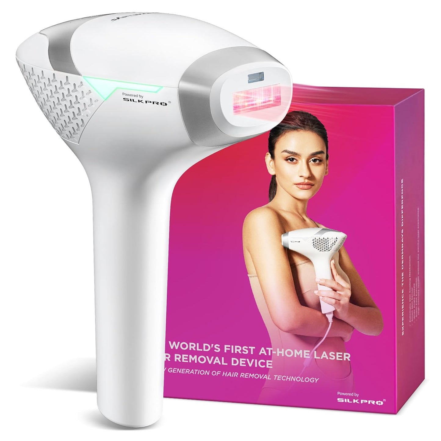 DermRays Diode Laser Hair Removal for Men and Women, V8S for Skin Tone 1-5, Permanent Reduction in Hair Regrowth, The World's First FDA-cleared Home-use Wide-Angle 810nm Laser Hair Removal Device
