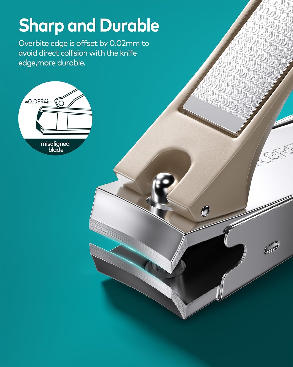 MR.GREEN Nail Clippers, Upgraded Anti-Splash Nail Clipper Set with Nail File and Tweezers & Catcher, Professional Practical Manicure Nail Care Kit with Exquisite Leather Case for Men & Women