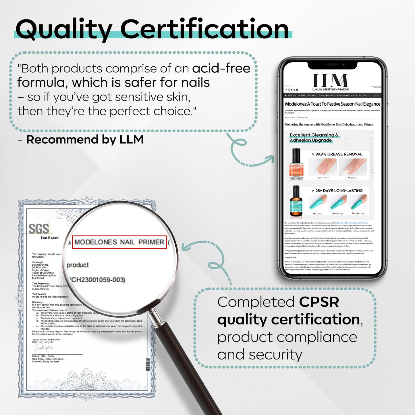 modelones 4 Pcs Nail Dehydrator and Primer, 15 ml Acid Free Natural Prep Dehydrate & Bond Primer Hema-Free Bonding for Nail Supplies